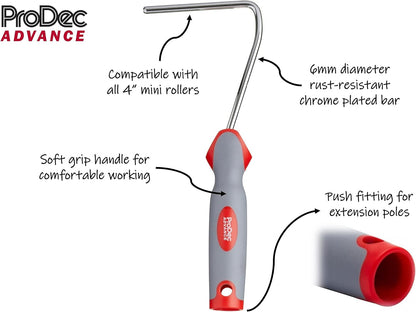 ProDec Advance Comfort Grip Mini Roller Frame