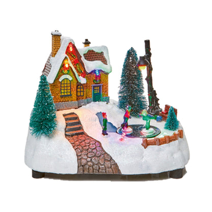 Premier Xmas House 20cm