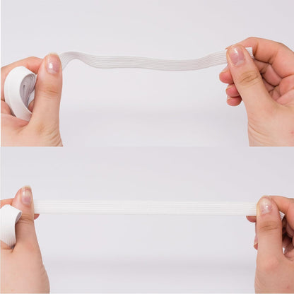 Korbond Elastic – White 12mm x 2m