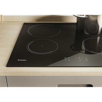 Candy 60cm 4 Zone Induction Hob, Touch Control