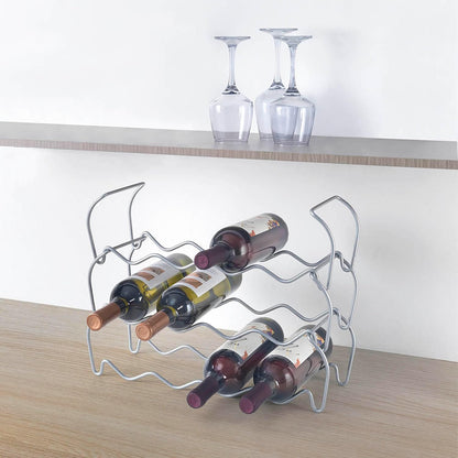 Metaltex 3Tier Wine Bar 12 Stackable