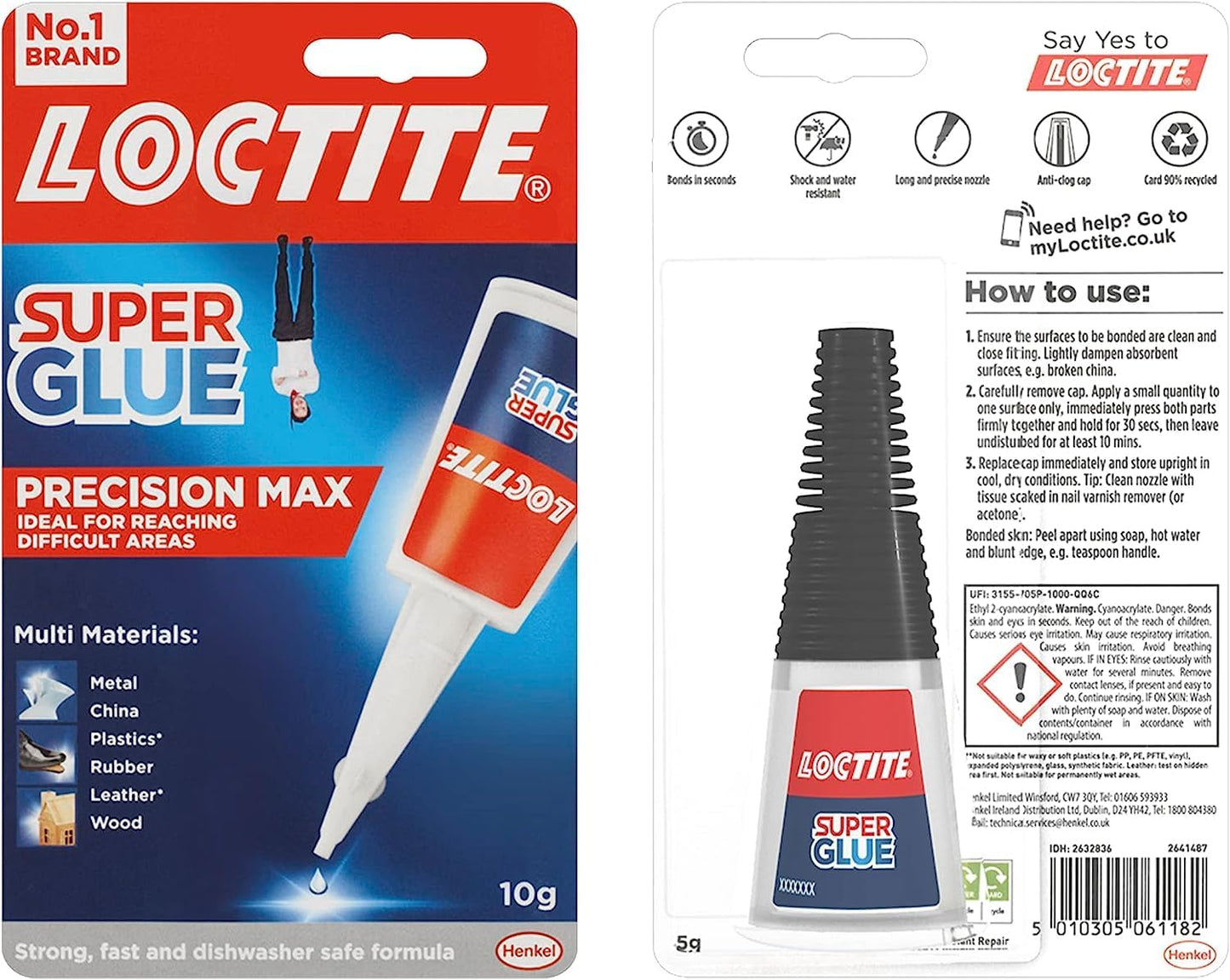 Loctite Super Glue Precision Max 10g Bottle