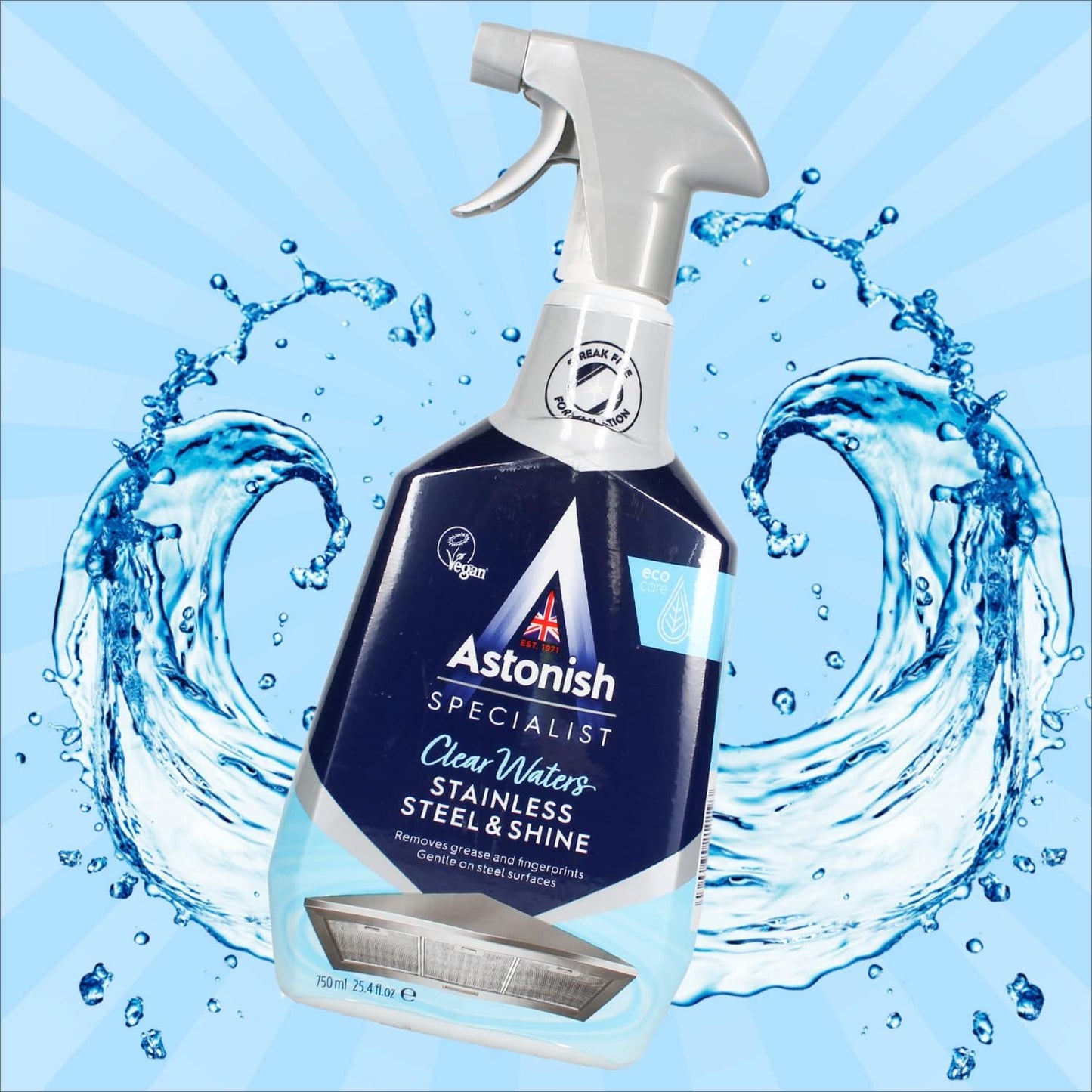 Astonish Specialist Stainless Steel Cleaner 750ml