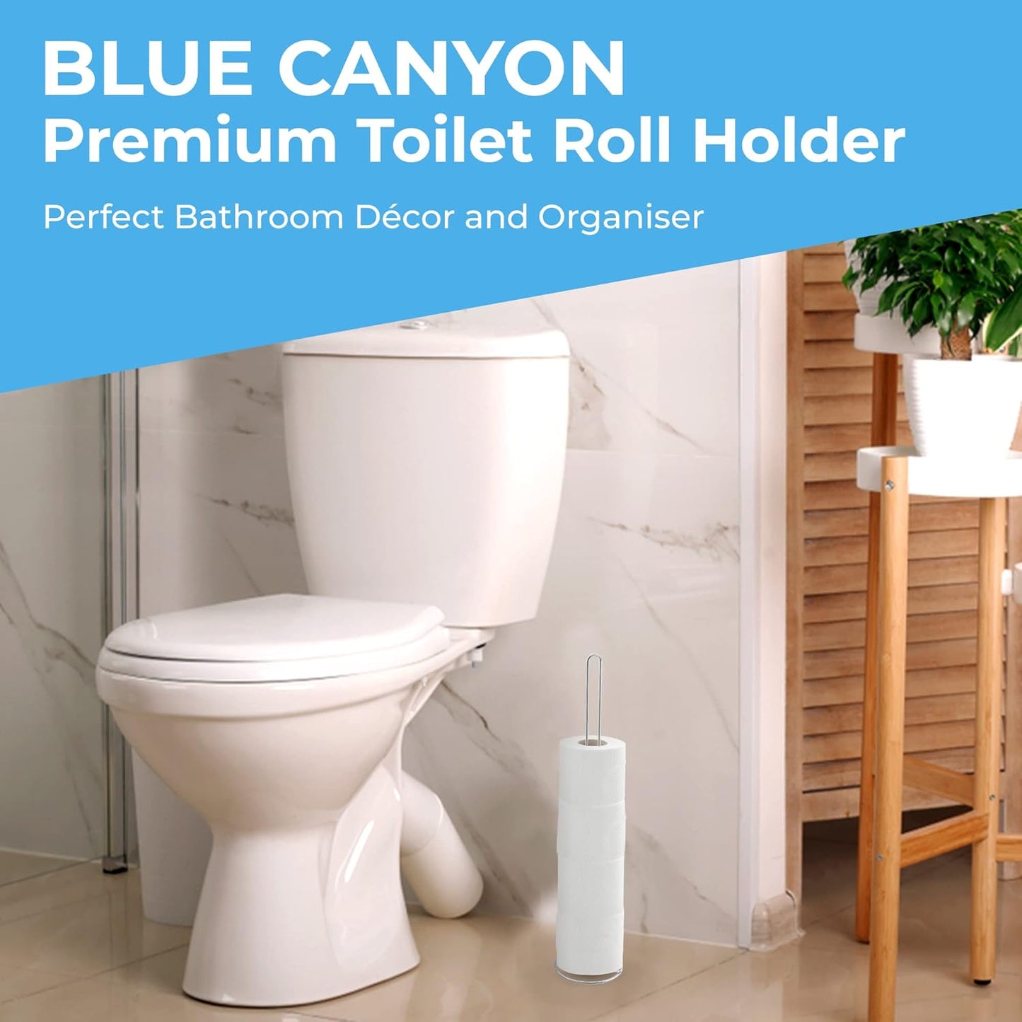 Blue Canyon Toilet Roll Holder