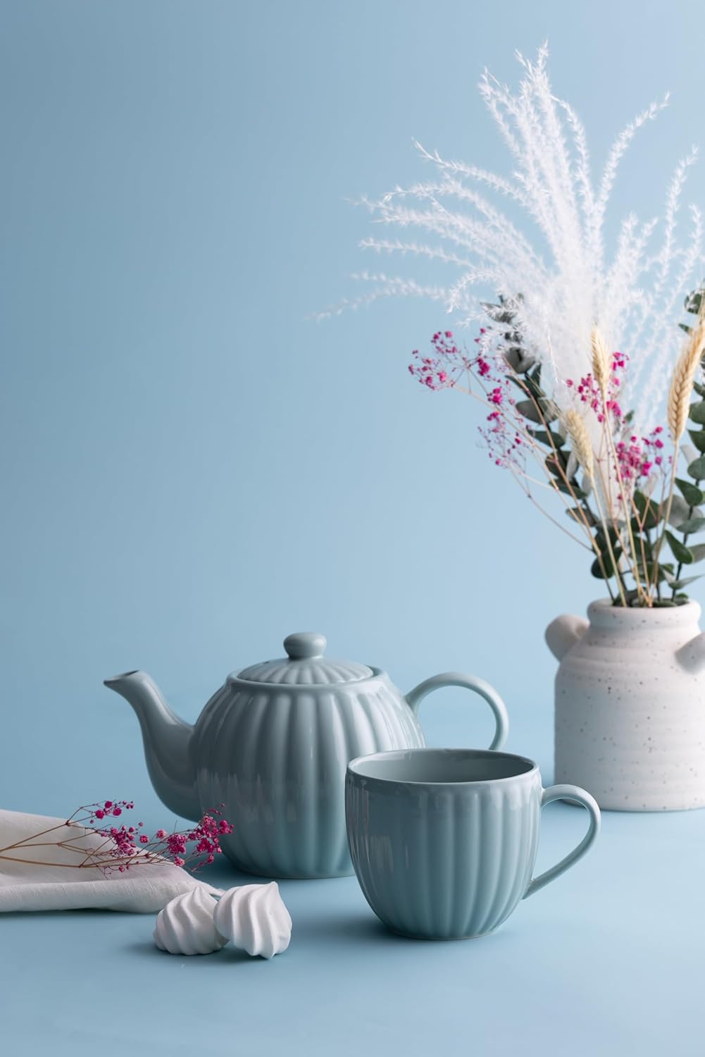 Price & Kensington Luxe Oversized Duckegg Mug