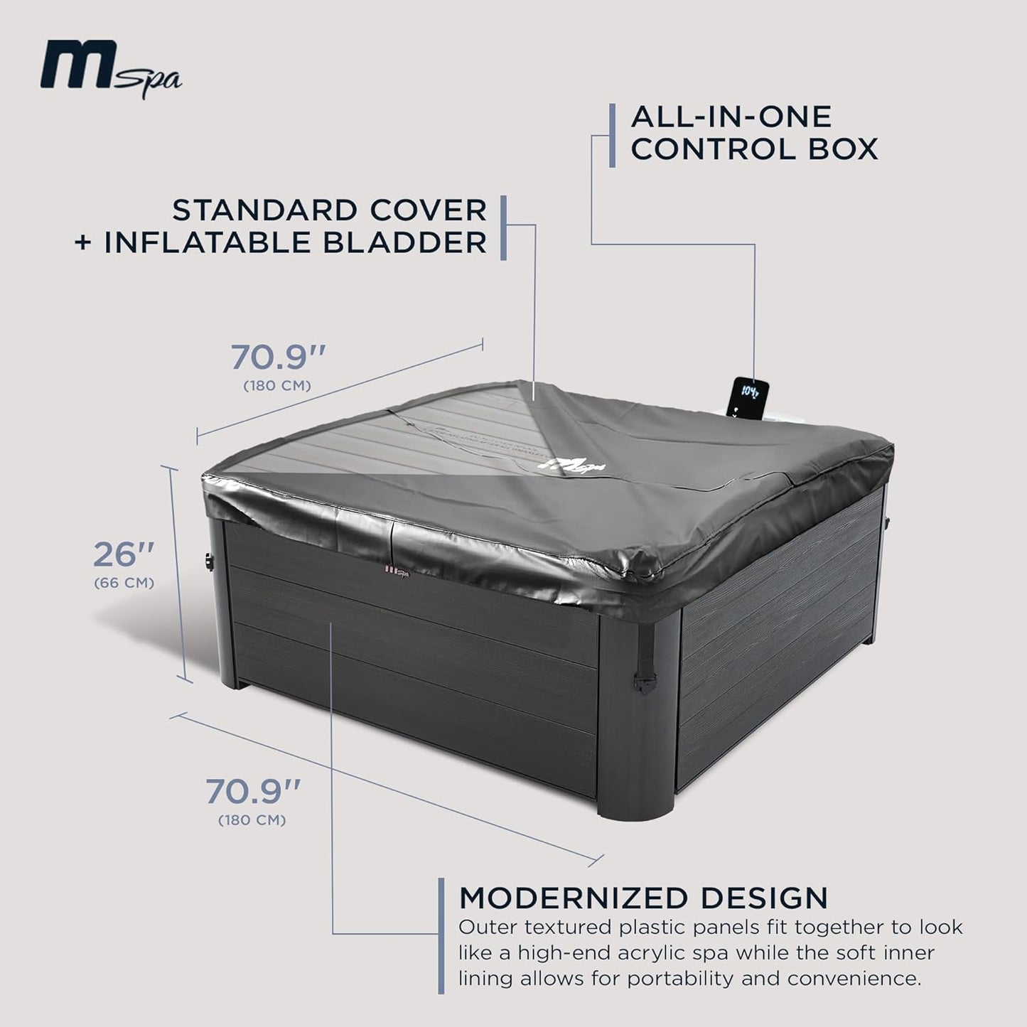 MSpa Oslo 4-6 Person Hot Tub