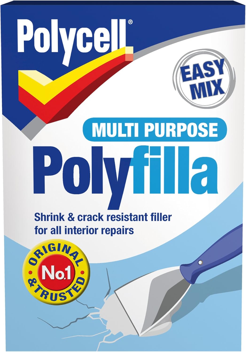 Polycell Polyfilla Multi Purpose White Powder Filler