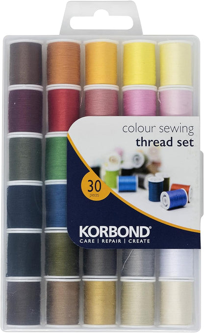 Korbond Colour Sewing Thread Set