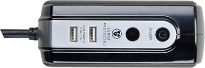 Masterplug USB Plug In 4 Gang Socket