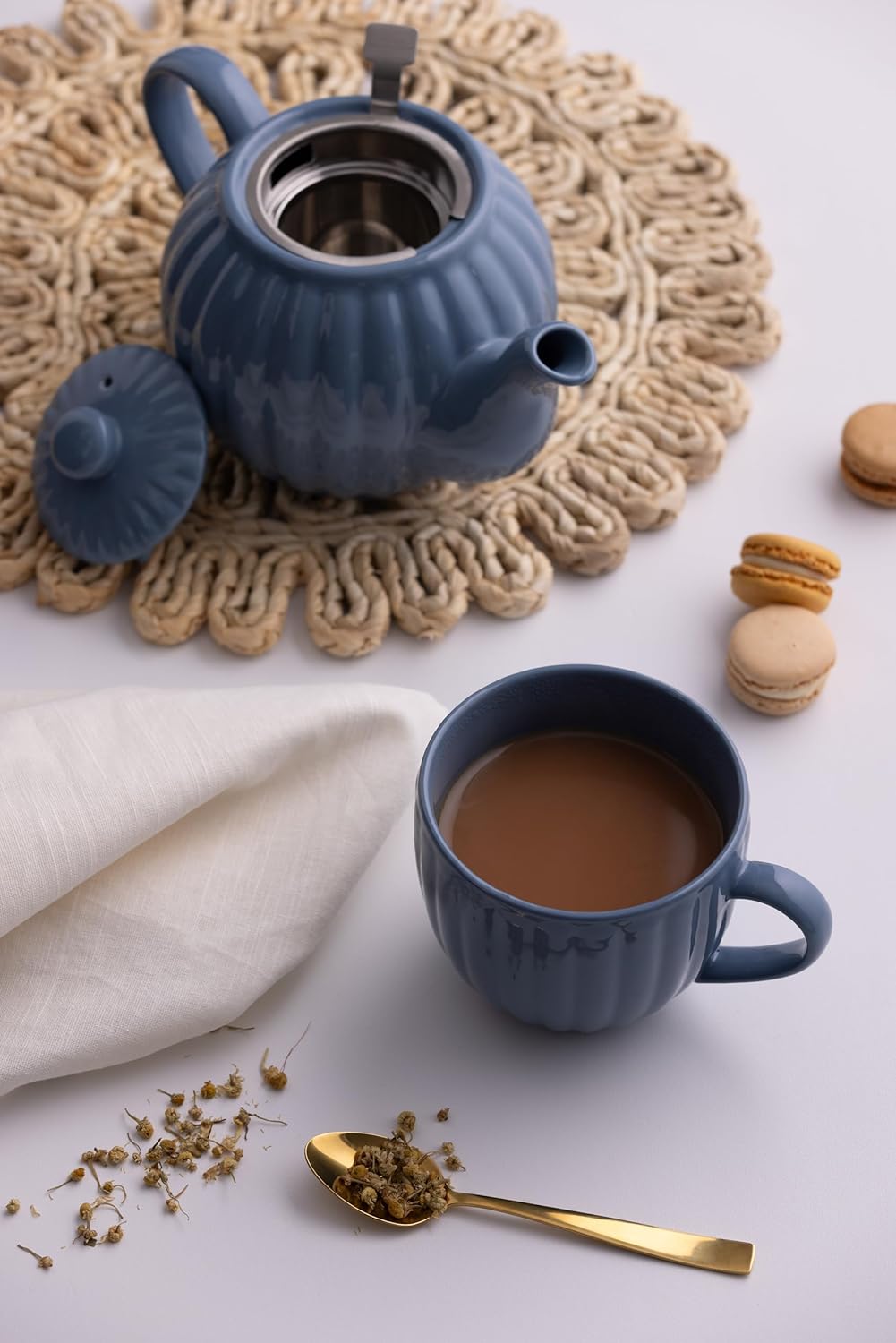 Price & Kensington Luxe Oversized Bluebell Mug