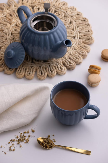 Price & Kensington Luxe Oversized Bluebell Mug