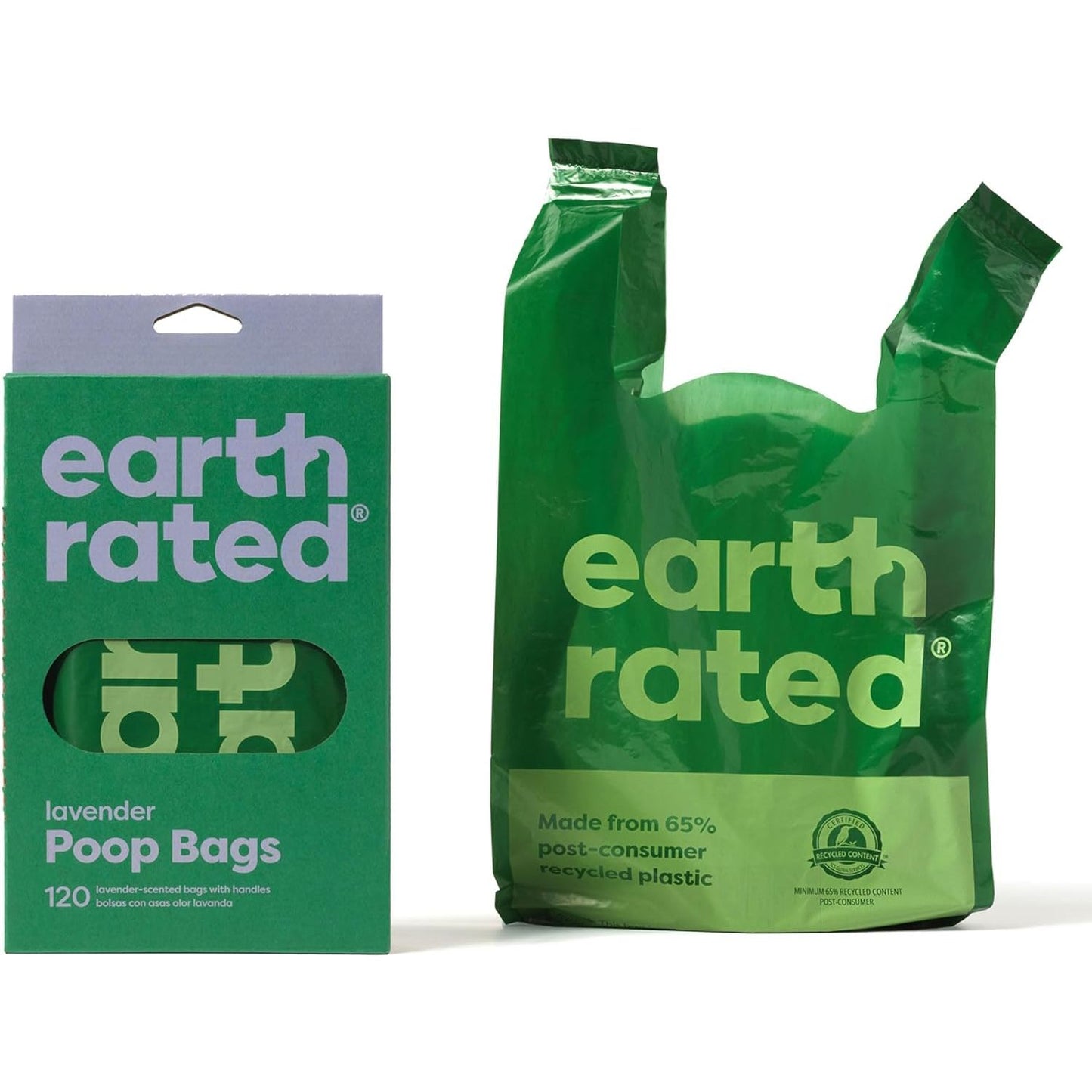 Earth Rated 120 Easy Tie Handle Poop Bags