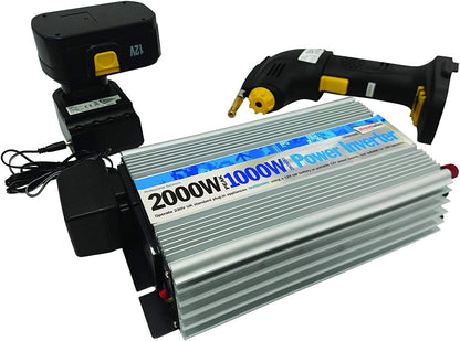 Streetwize 2000W Peak Power/1000watt Continuous Power DC-AC Power Inverter