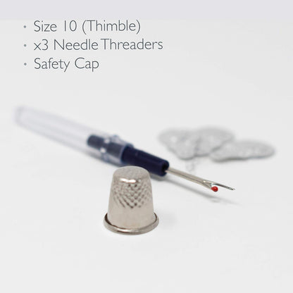 Korbond Thimble & Needle Threaders 4 Piece