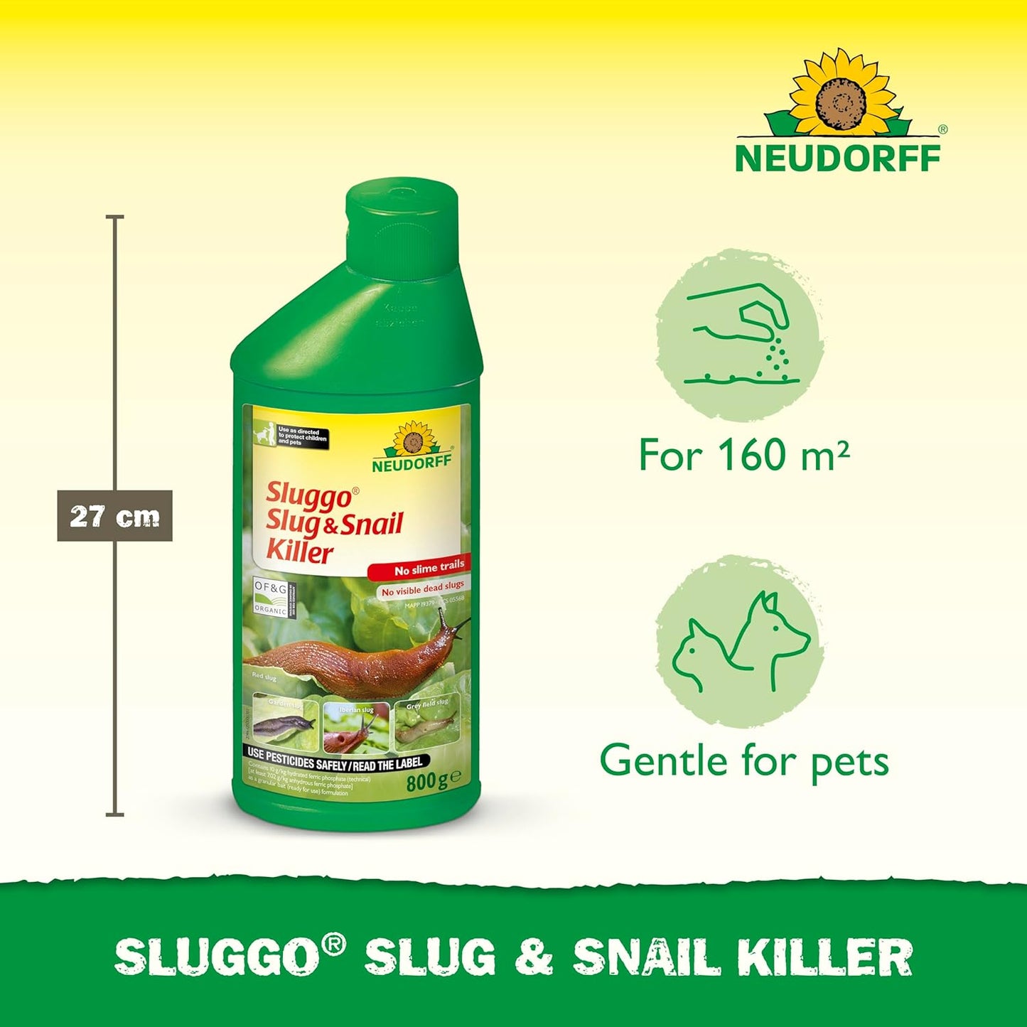 Neudorff Sluggo Slug & Snail Killer