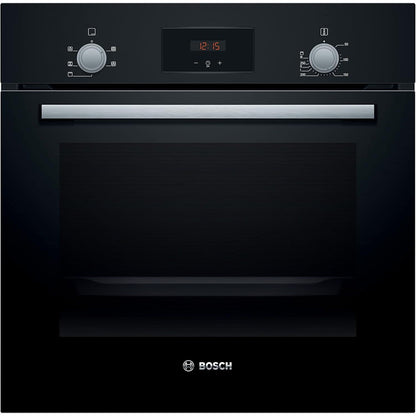 Bosch A Rated Built-In Electric Single Oven Black