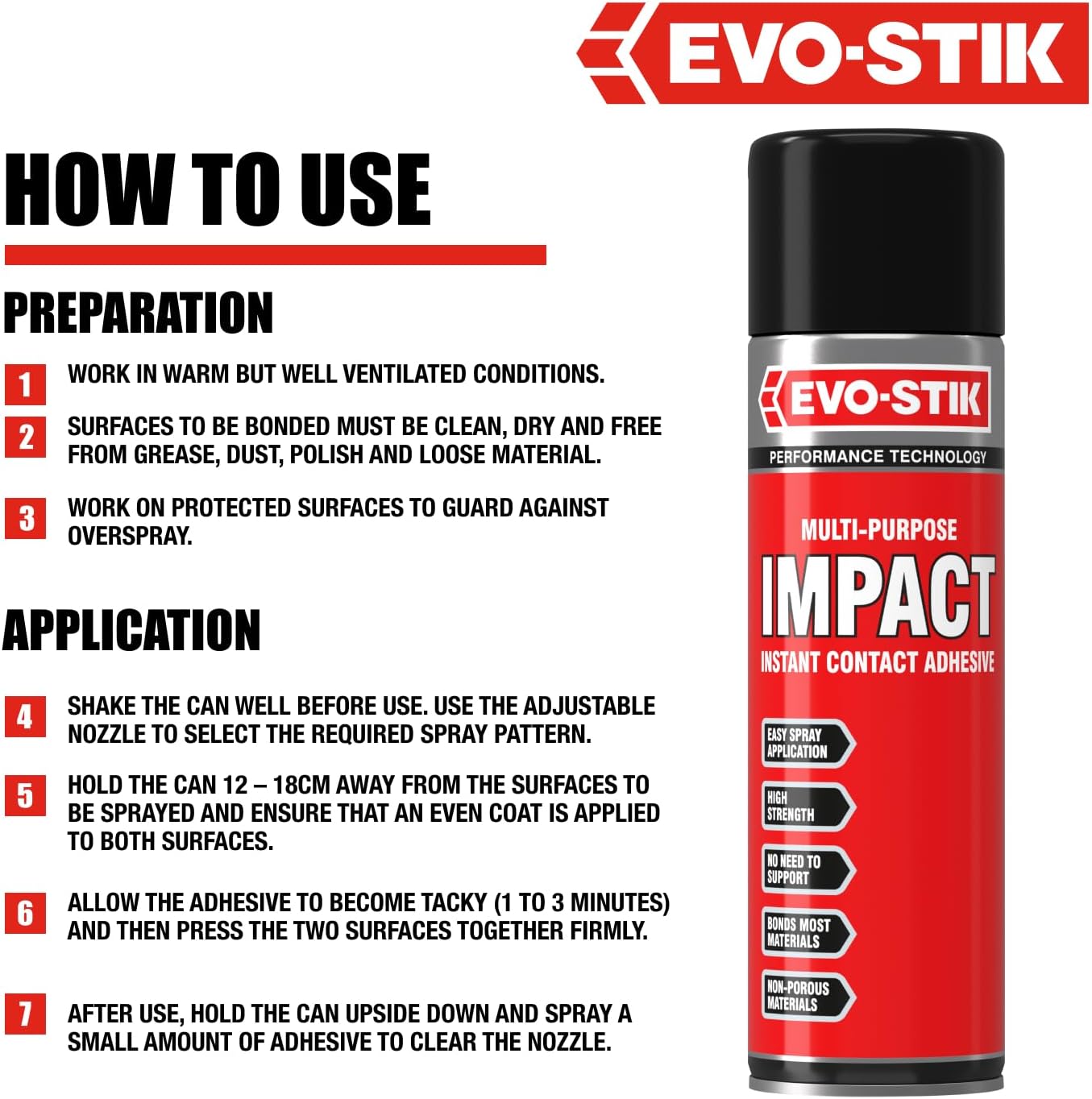 Evo-Stik Impact Adhesive Spray