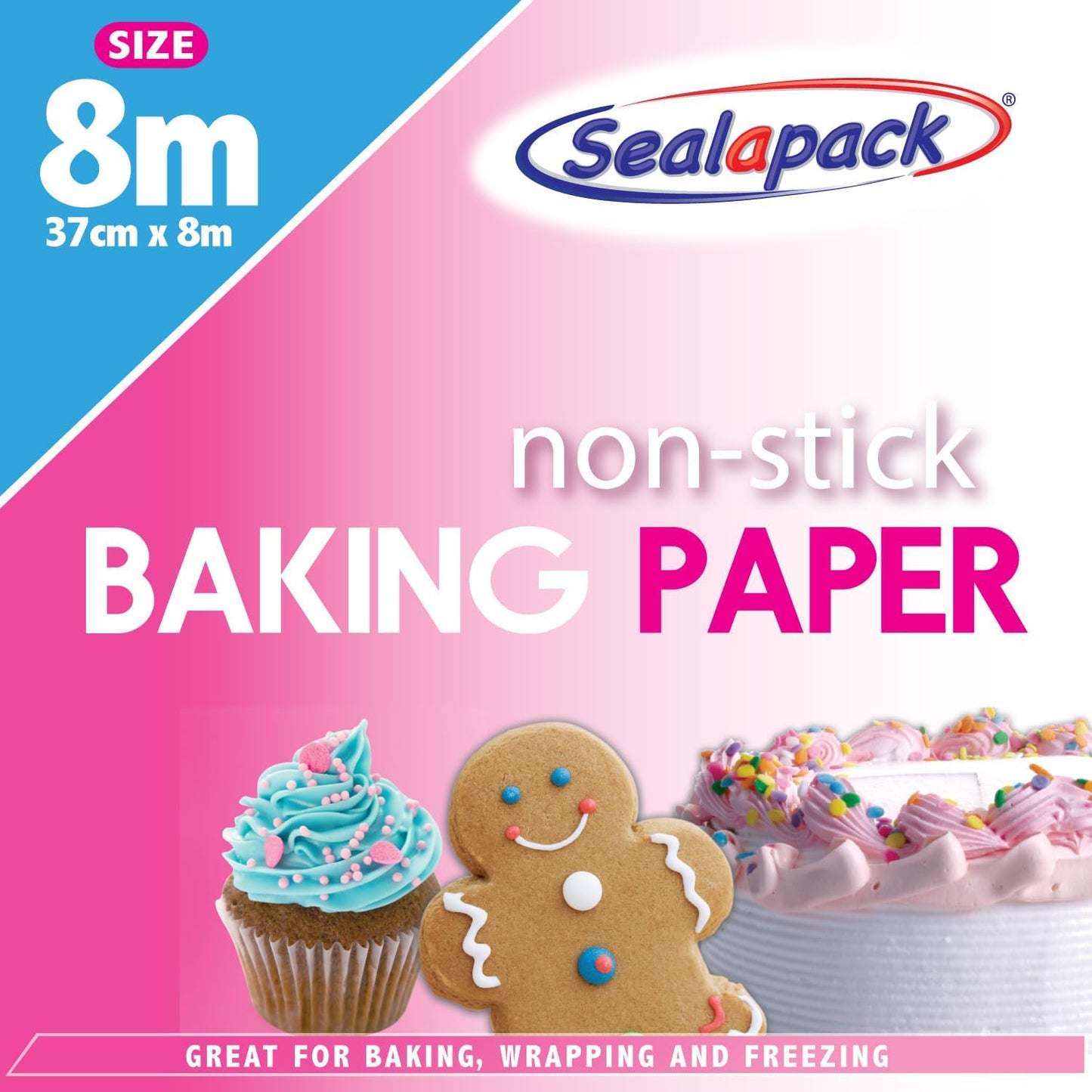 Sealapack Baking Paper Rolls 37cm x 8m