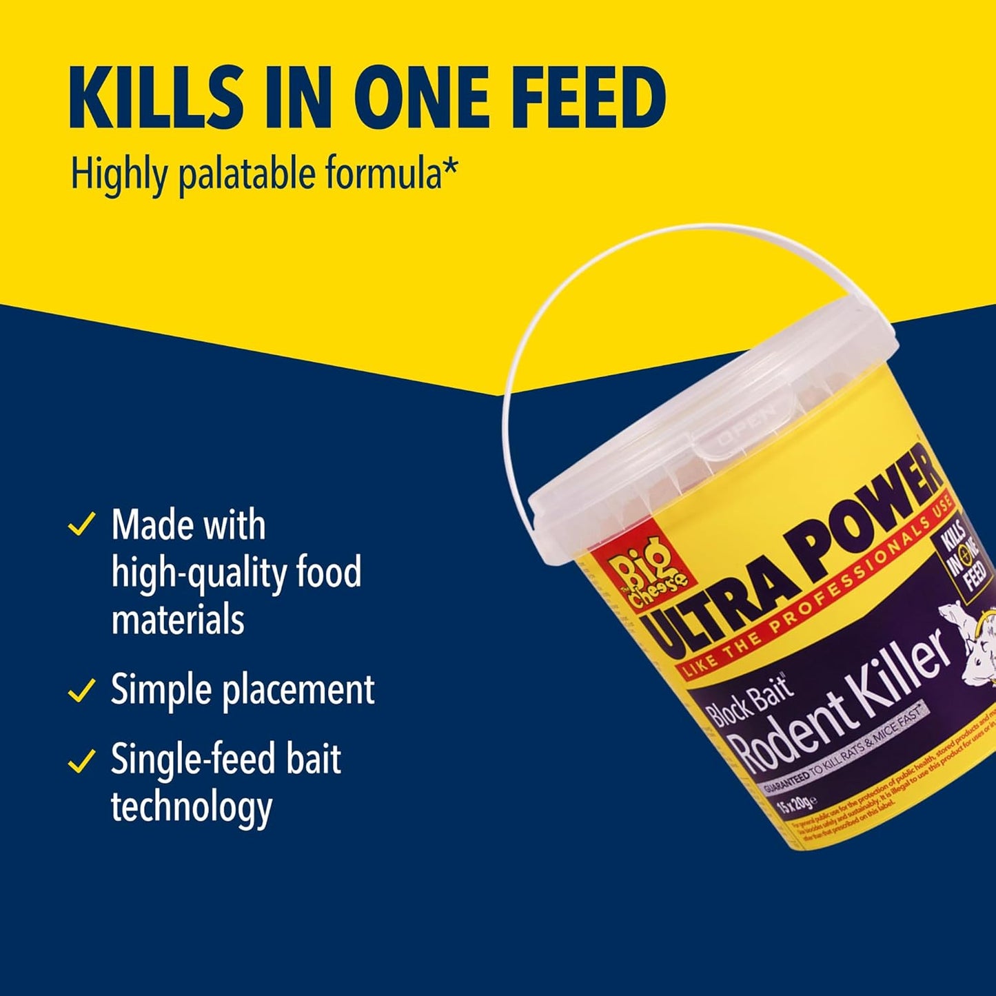 Ultra Power Grain Bait Sachets 25g x 7