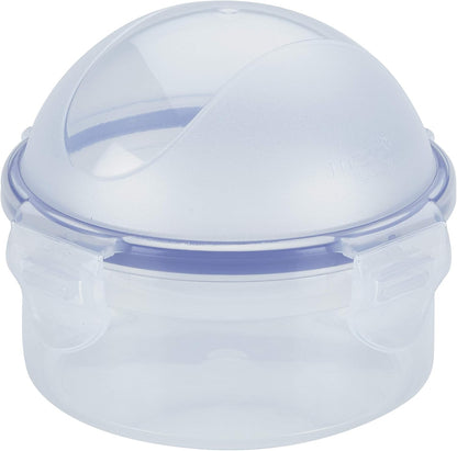 Lock & Lock Food Storage Container - Onion Dome - Round with Domed Lid 300ml (114 x 93mm)