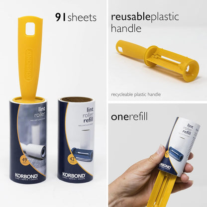 Korbond Lint Roller 49 Sheets