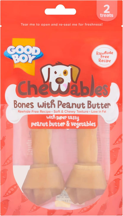 Good Boy Chewables Peanut Butter Sticks 100g