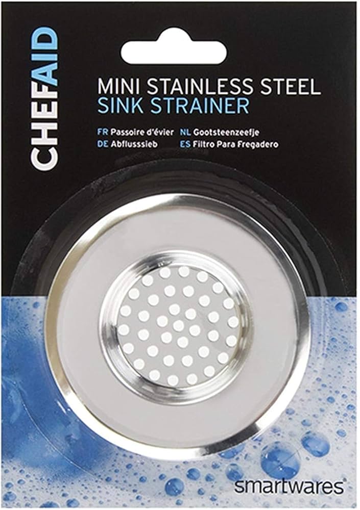 Chef Aid Mini Sink Strainer - Stainless Steel