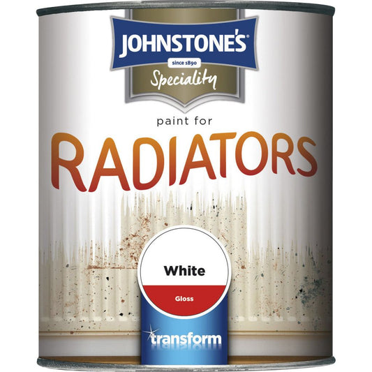 Johnstone's Paint For Radiators White Gloss