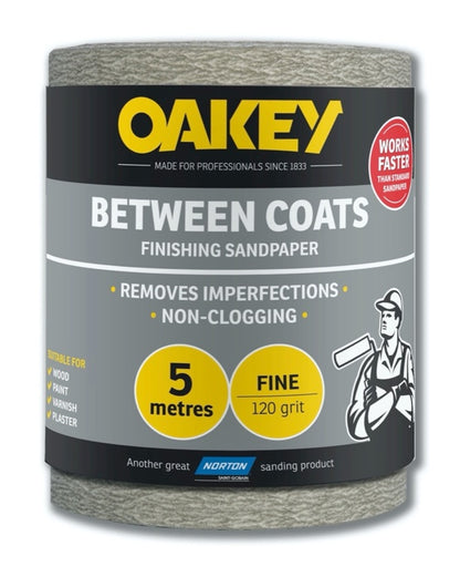 Norton Oakey Between Coats Rolls - 5m x 115mm