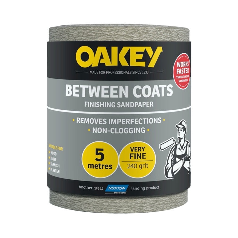 Norton Oakey Between Coats Rolls - 5m x 115mm