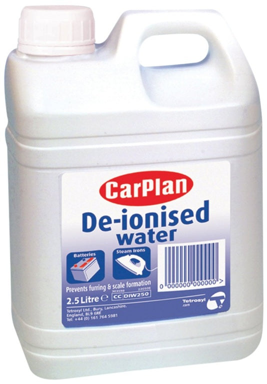 Carplan De-Ionised Water