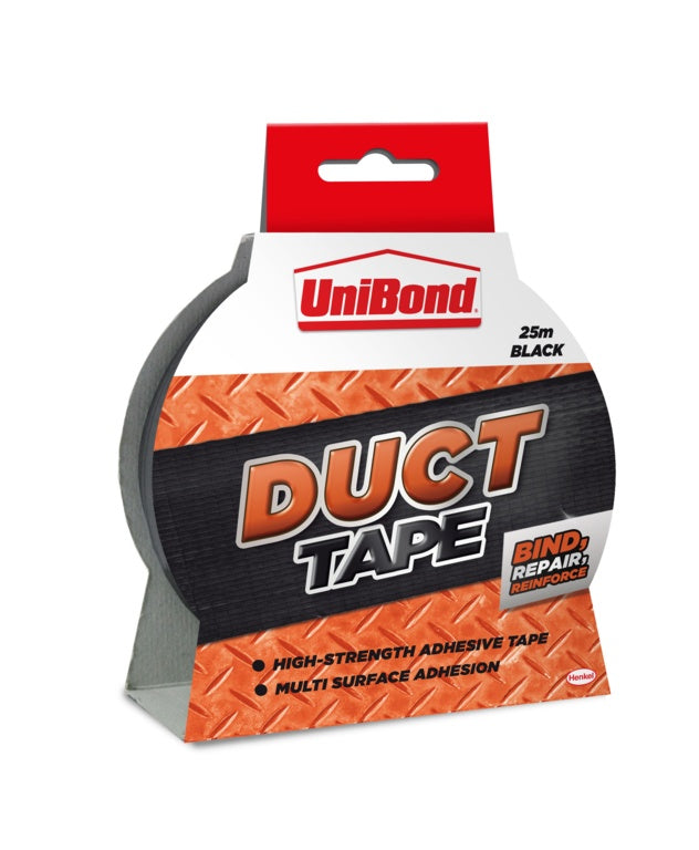 UniBond Original Duct Tape Black 50mm x 25m