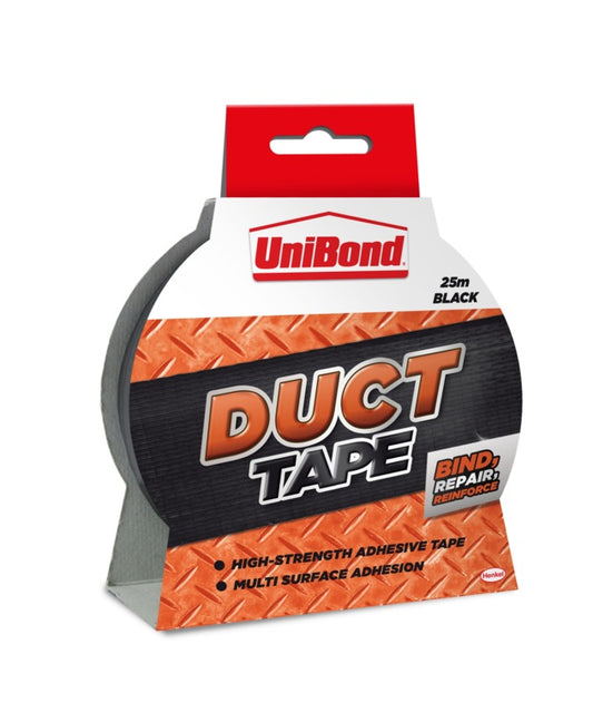 UniBond Original Duct Tape Black 50mm x 25m