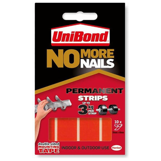 UniBond No More Nails Tiras Permanentes
