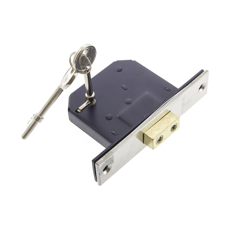 Sterling 5 Lever Deadlock Nickel