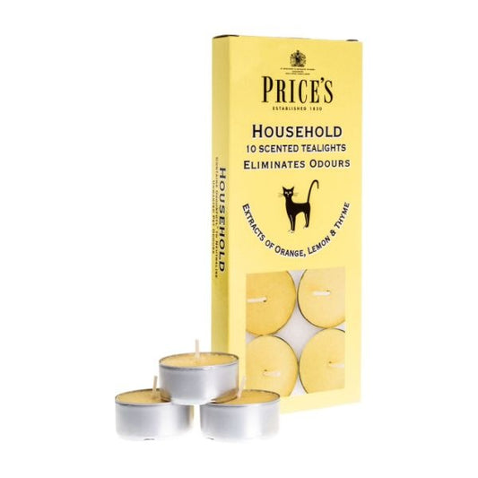 Price's Candles Bougies chauffe-plat Pack 10