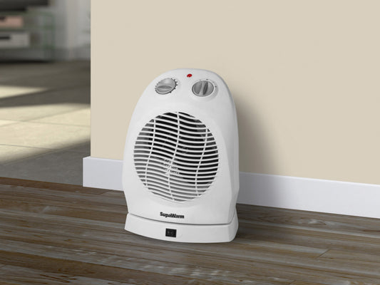 SupaWarm Deluxe Oscillating Fan Heater