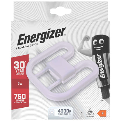 Energizer Led 2d Lamp Gr10q 4pin 7w 750lm 4000k