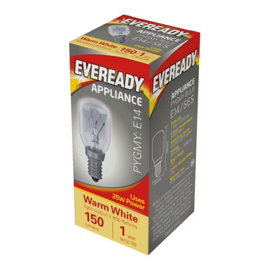 Eveready Pygmy 25W SES Clear