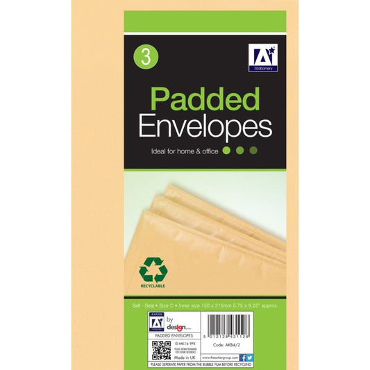 Anker Padded Brown Envelopes