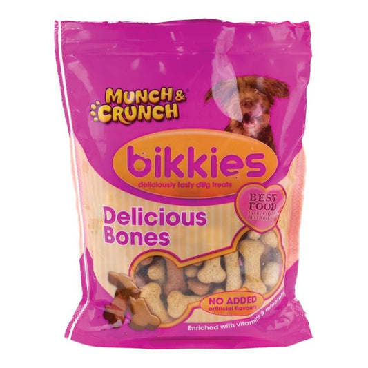 Munch &amp; Crunch Bikkies Deliciosos Huesos
