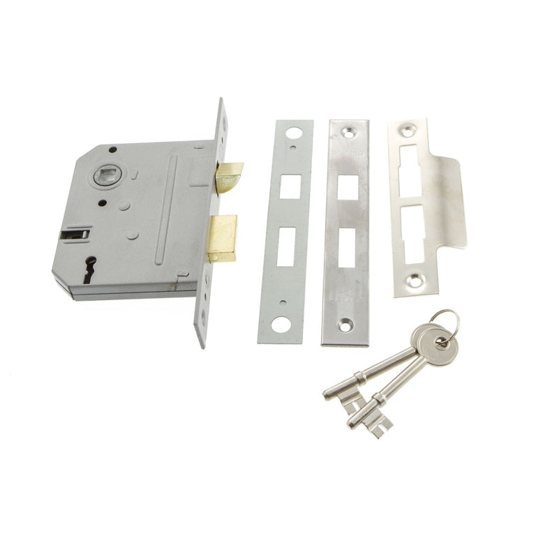 Sterling Mortice Sashlock Nickel Plated