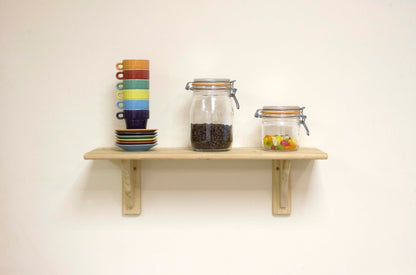 Core Natural Wood Shelf Kit