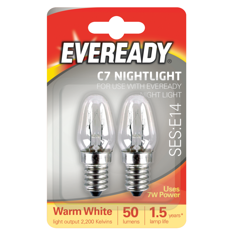 Eveready Night Light Spare Bulbs E14