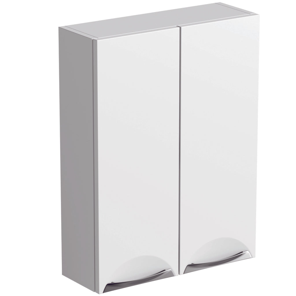 SP Sherwood White Double Door Wall Unit