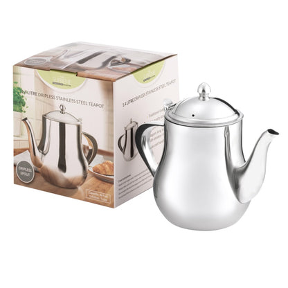 Pendeford Stainless Steel Collection Tea Pot