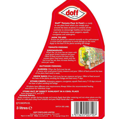 Doff Tomato Pour Feed