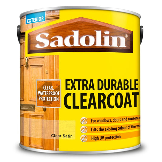Sadolin Extra Durable Clear Coat - Clear Satin