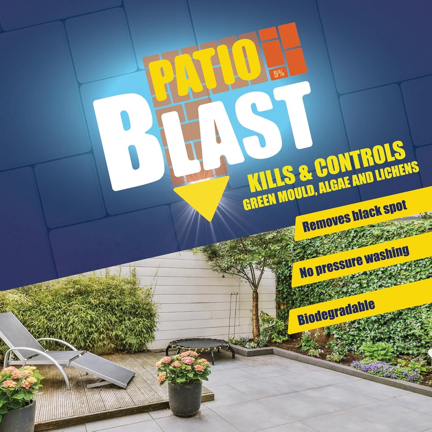 Patio Blast Patio Cleaner 5L