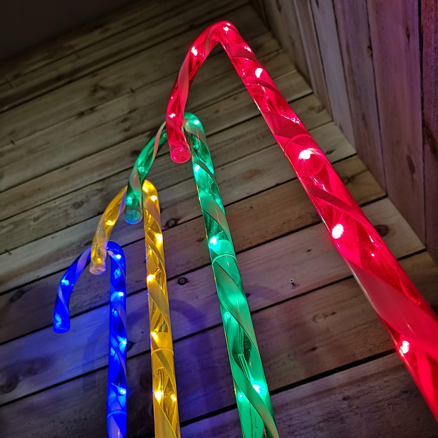 Premier Candy Cane Path Light Multi Pk4